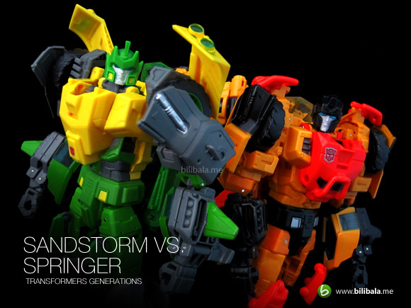 Sandstorm VS Springer – TF Generations